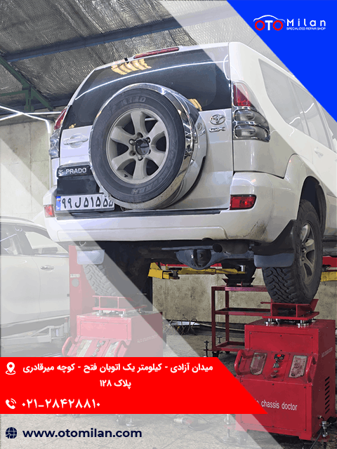 تست جلوبندی با دستگاه 2