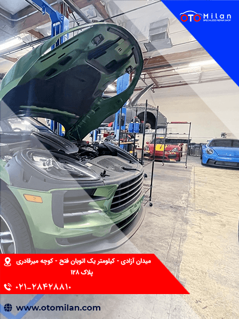 تعمیر موتور پورشه 2