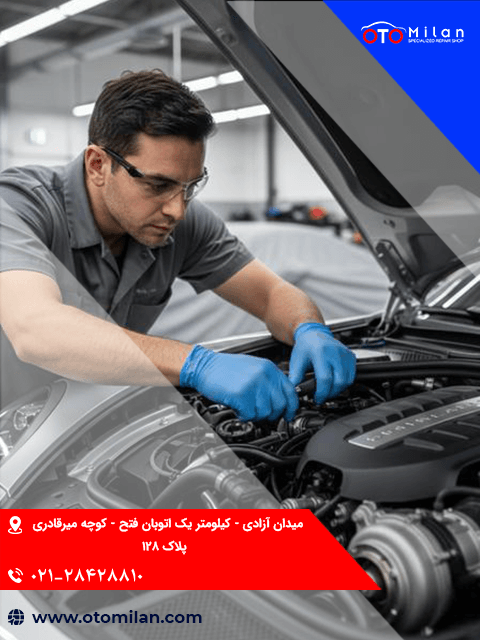 تعمیر موتور پورشه 6
