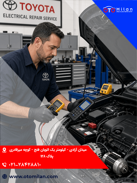 خدمات برق تویوتا 7